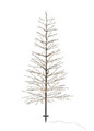 Juletre Basis 1120 LED m/blink brun 180 cm